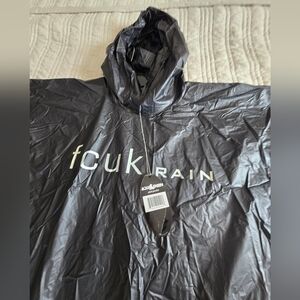 Black Rain Jacket for Men